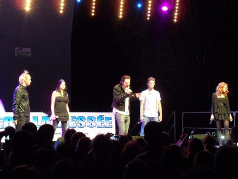 La troupe de la comédie musicale &quot;Dracula&quot; de Kamel OUALI